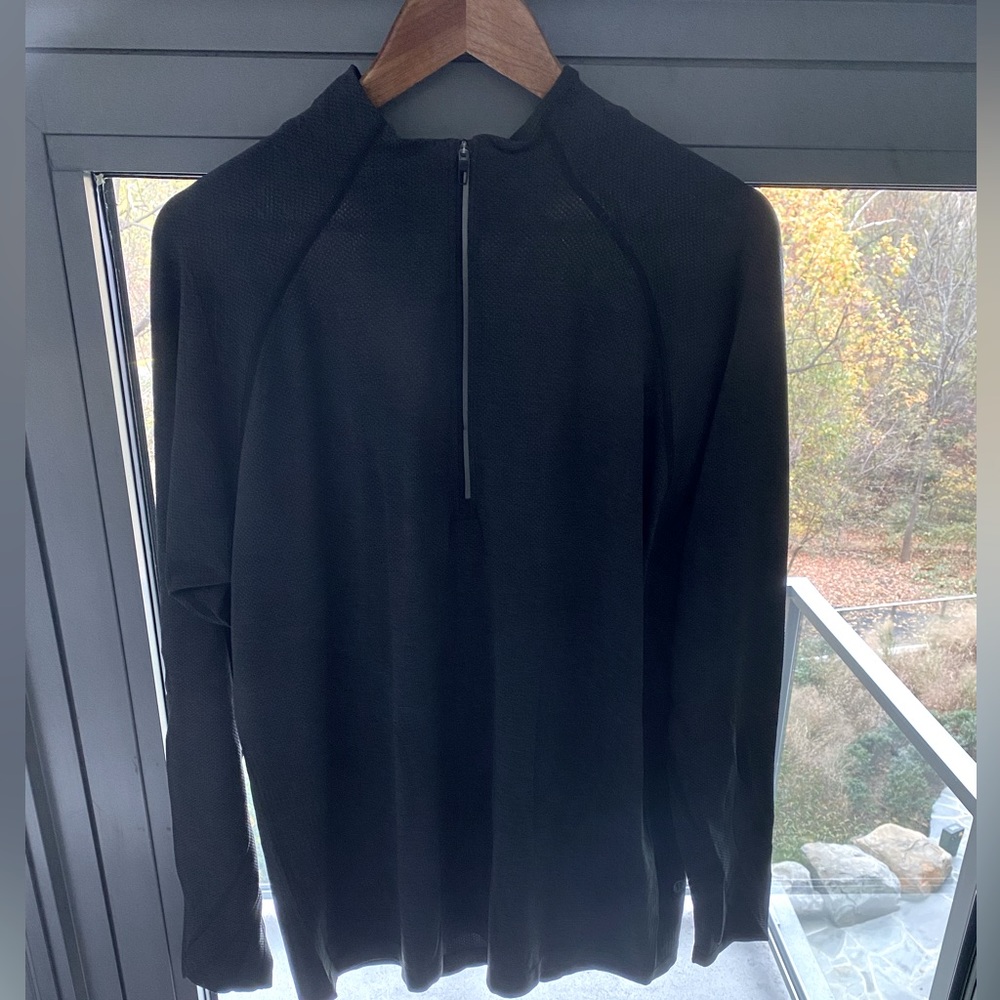 Lululemon Metal Vent Quarter Zip Shirt